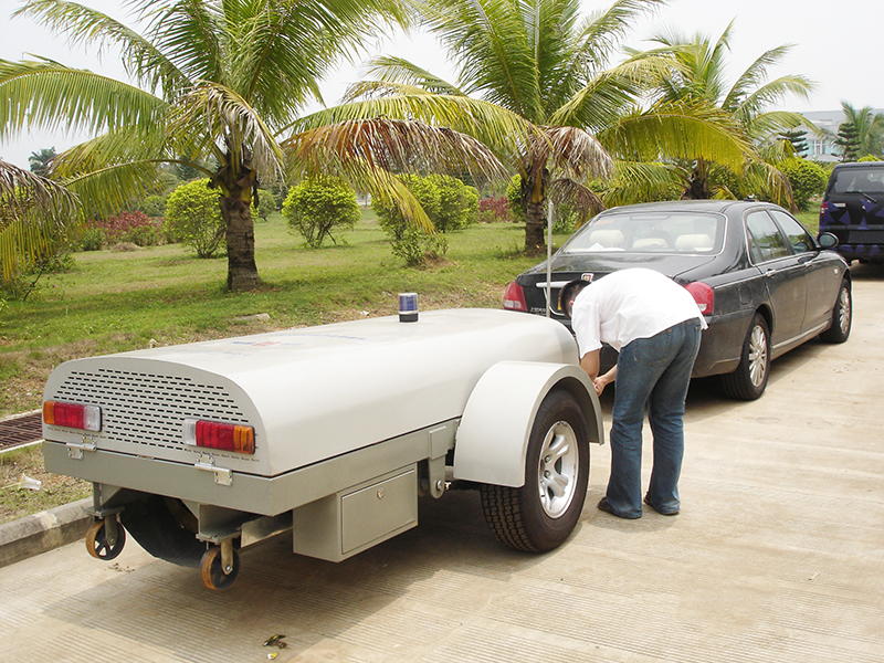 Power Load Trailer for Vehicle Test